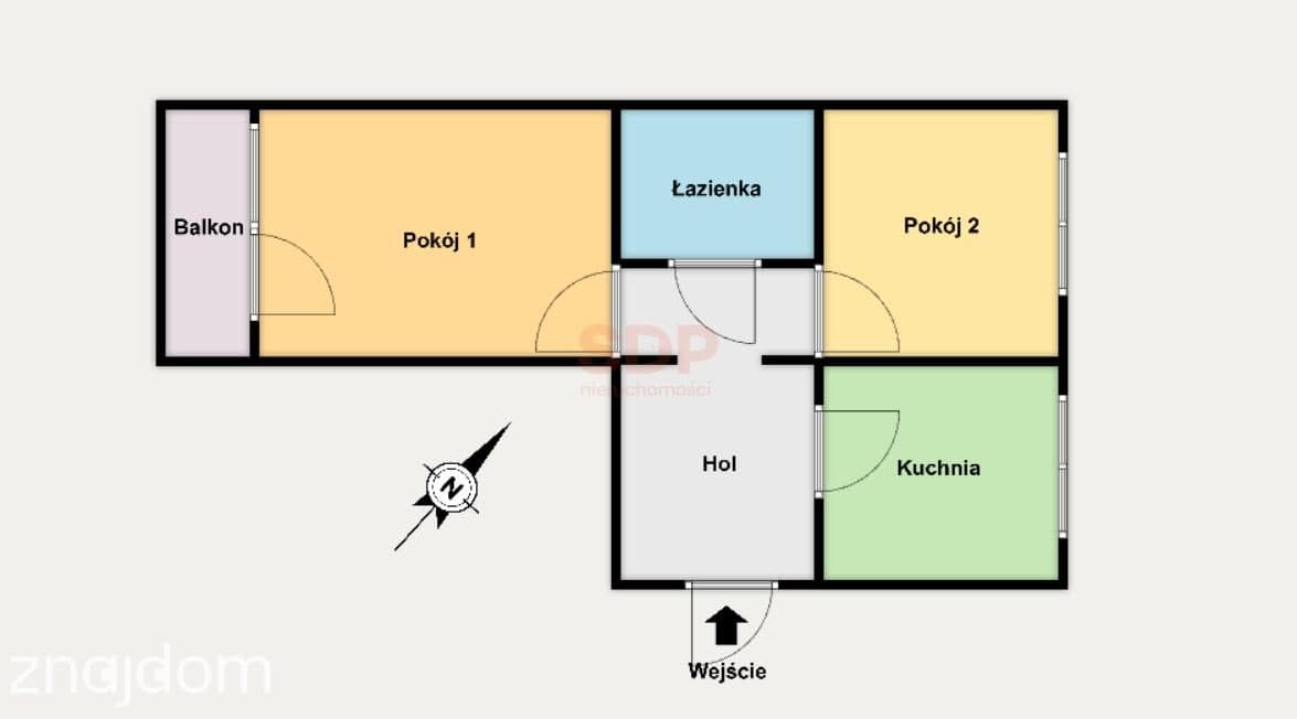 2 pokoje | Balkon | Zielona okolica - zdjęcie 8