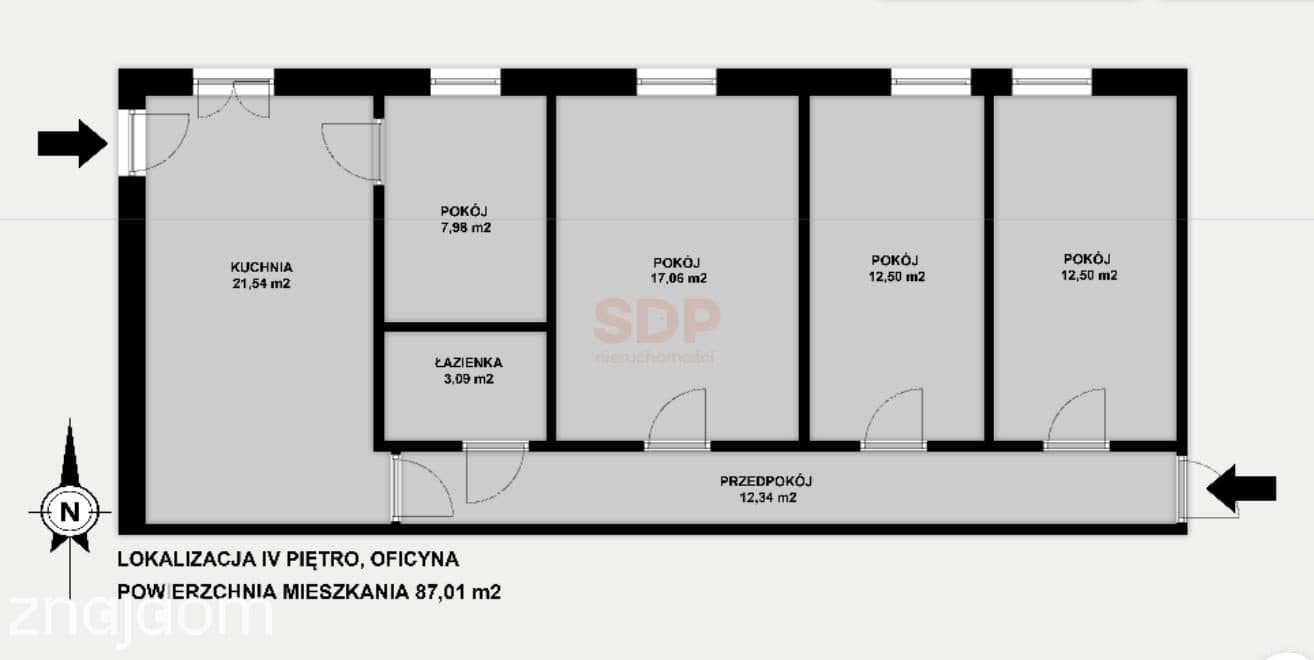 4 Pokoje w Centrum Łodzi! pracujący NAJEM! - zdjęcie 9