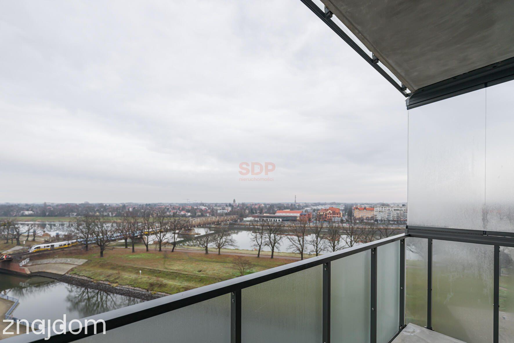 Apartament na Browarach Wrocławskich z tarasem i widokiem na rzekę - zdjęcie 6