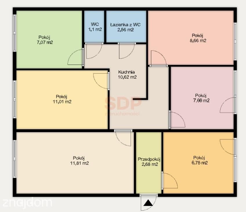 Idealne pod wynajem | 6 pokoi |71 m2 | ul. Przyjaźni - zdjęcie 6