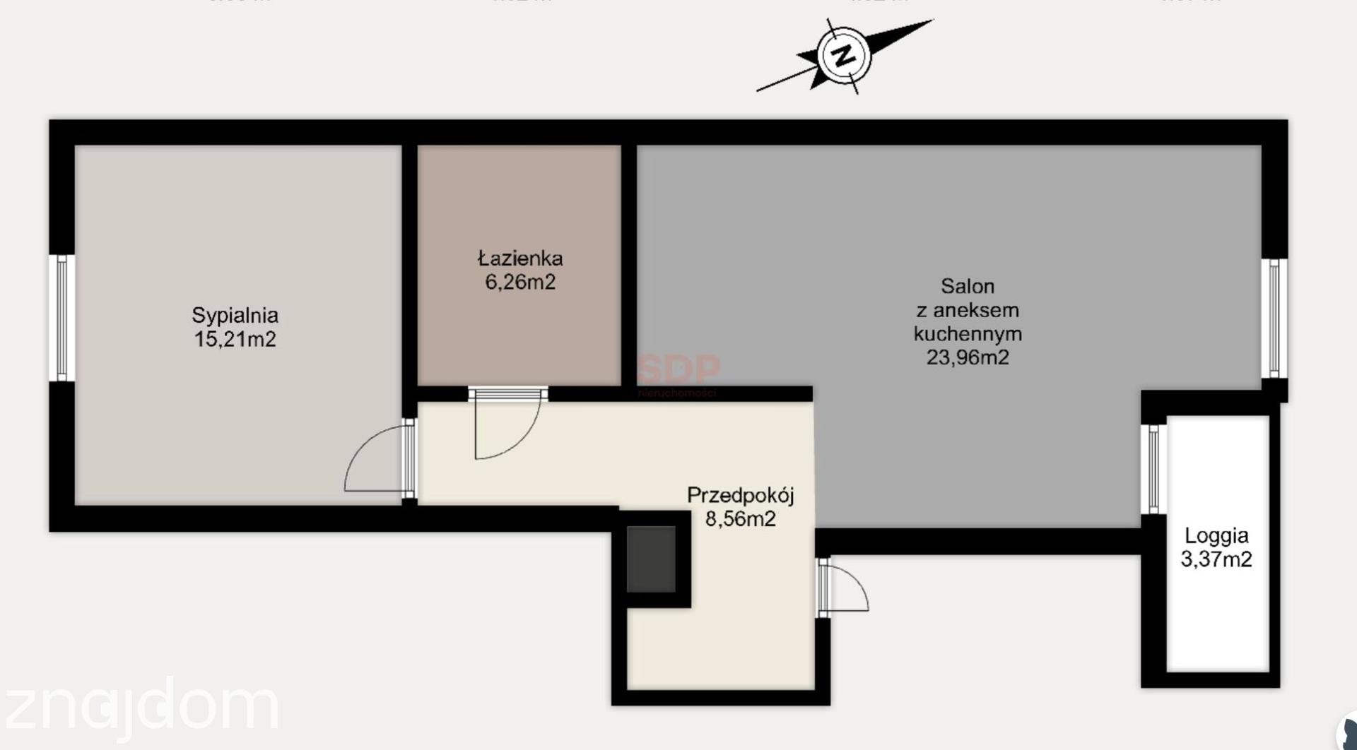 Przytulne, 2-pokojowe mieszkanie w Centrum Miasta - zdjęcie 4