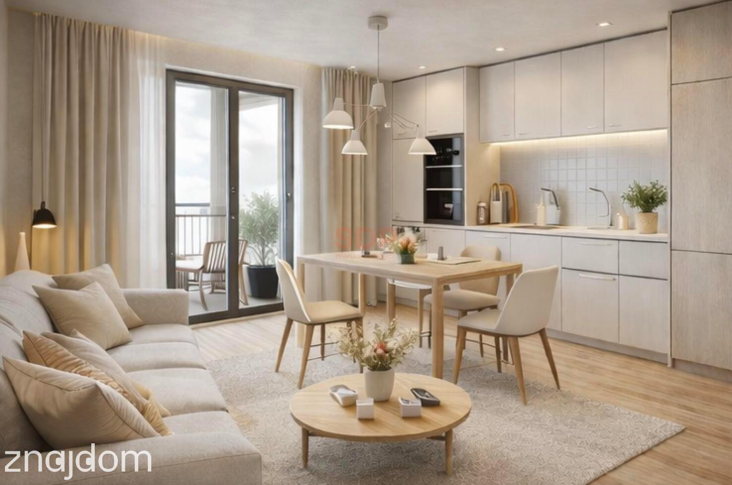 Nowe 2 pokoje z balkonem | 45,46 m² | 1 piętro | Nowa inwestycja