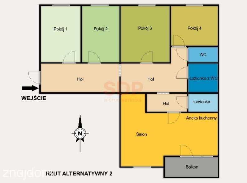 6 pokoi w Centrum - gotowiec inwestycyjny lub dla dużej rodziny - zdjęcie 14