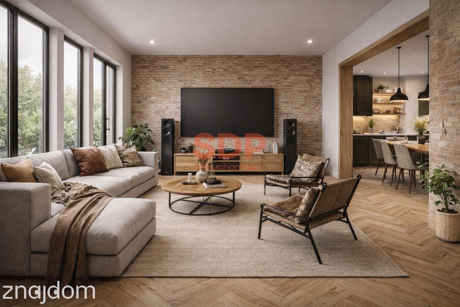 Apartament 3-poziomowy z prywatnym tarasem na dachu w centrum.