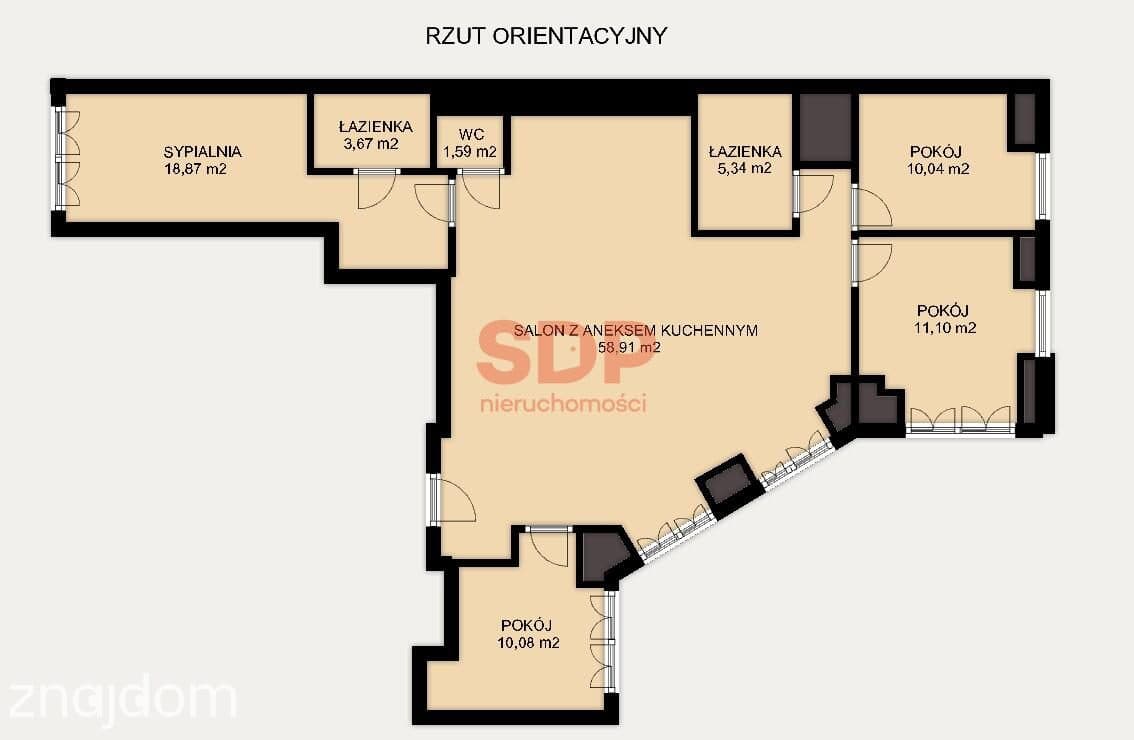 Nowoczesny apartament w centrum miasta - zdjęcie 3