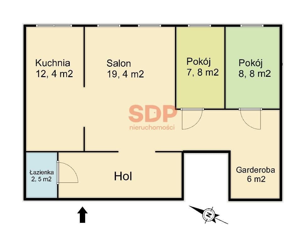 ciche 3 pokoje /w kamienicy /po remoncie - zdjęcie 3
