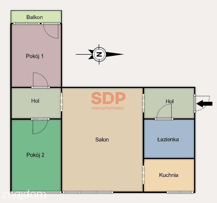 3 pokoje z balkonem - Łódź Górna -REZERWACJA - zdjęcie 7