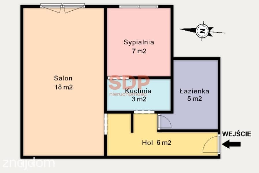 Dwa pokoje w pobliżu Manufaktury, blok z cegły - zdjęcie 9