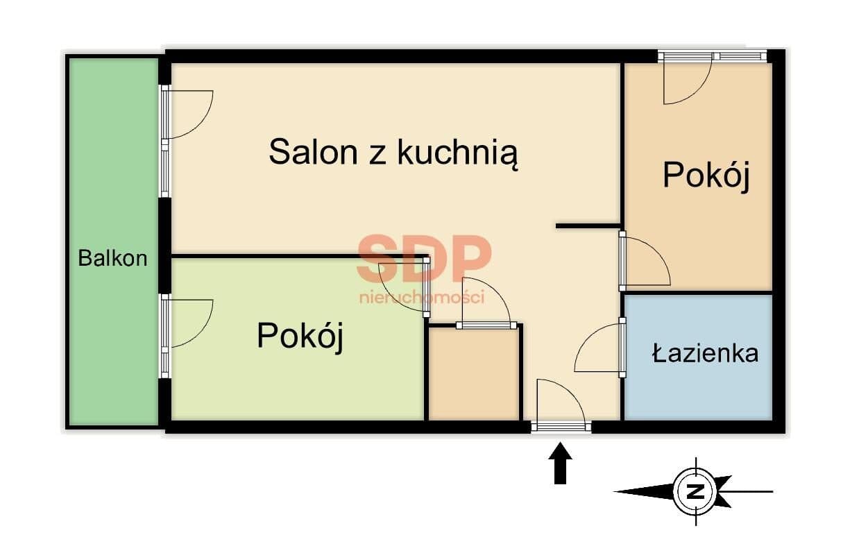 nowe budownictwo, gotowe do wprowadzenia, eleganckie 3 pokoje - zdjęcie 9