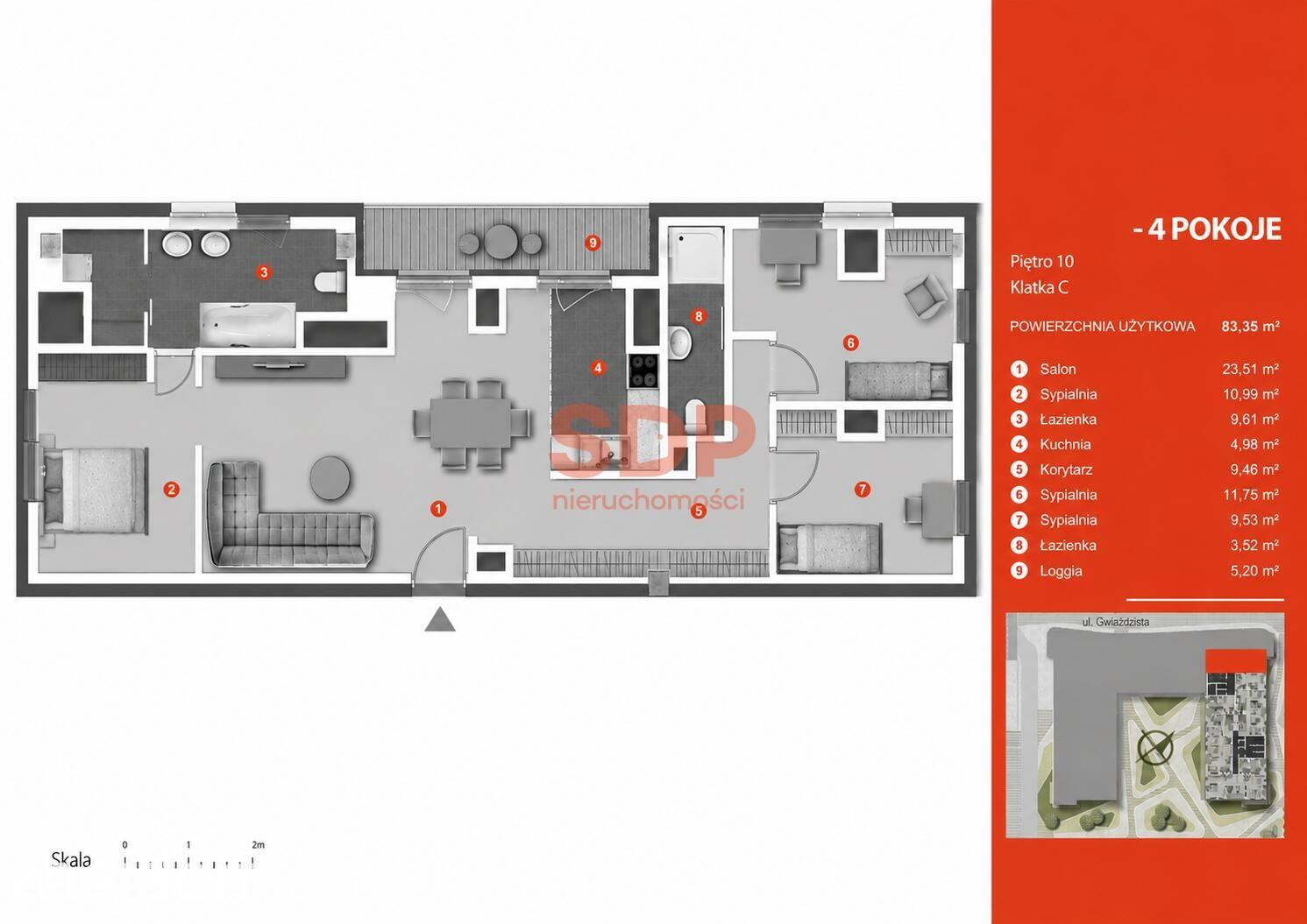 Nowoczesne 4pokoje,garderoba,balkon,panoramiczny widok,centrum - zdjęcie 13