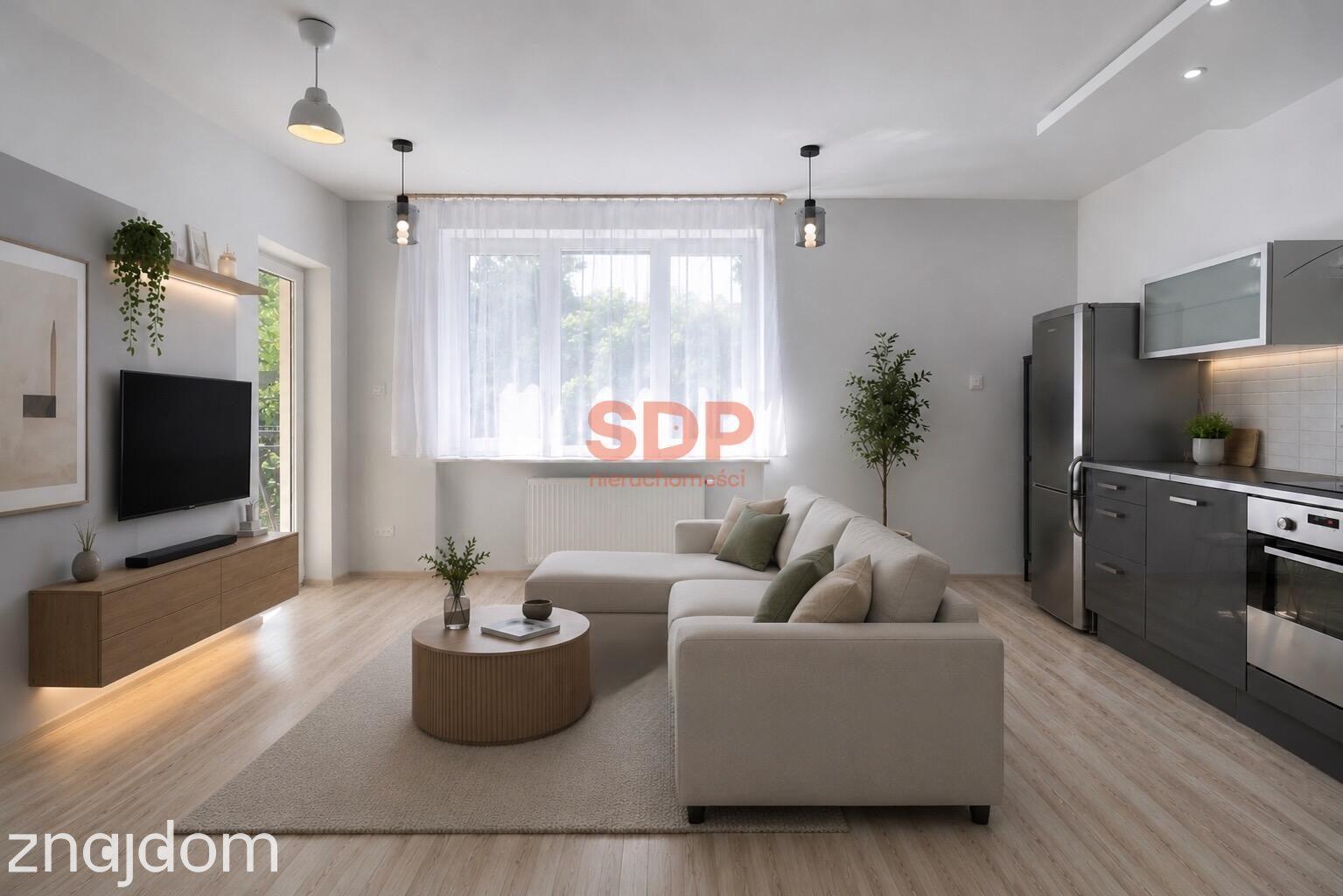42 m2 | 2 pokoje | Aneks | Balkon loggia z widokiem na zieleń
