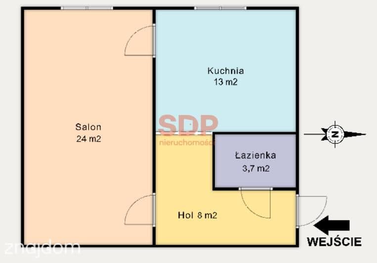 Duże, wygodne 1-pokojowe w centrum Łodzi - zdjęcie 12