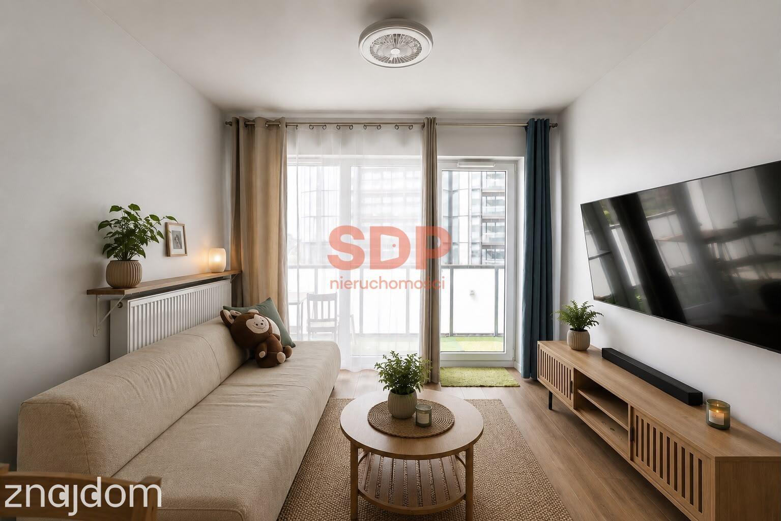 Apartament 3 pokoje | Quorum | Sikorskiego | Loggia | Widok na rzekę