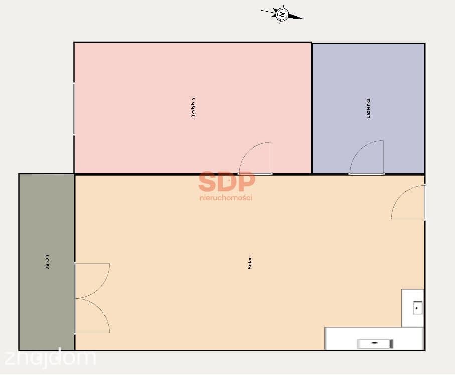 Nowoczesny apartament w dosokanłej lokalizacji w centrum miasta - zdjęcie 13
