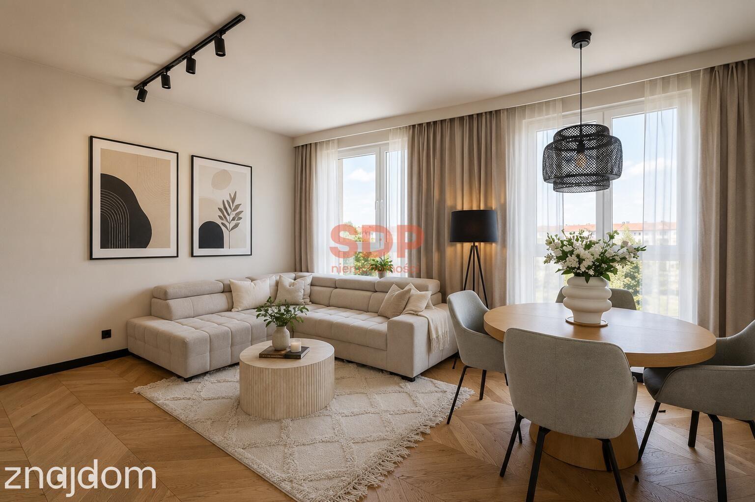 Ogród 80 m² na dachu | Pełne światła | 4 pok z balkonem