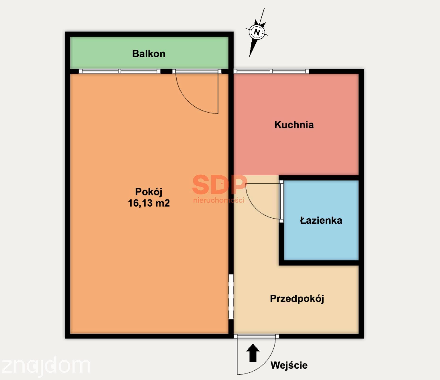 Odświeżona kawalerka z balkonem | 30 m2 | Zielony Żubardź - zdjęcie 8