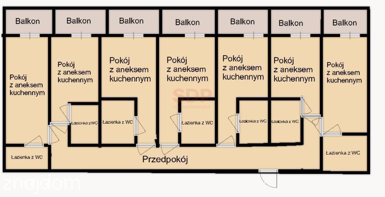 7 kawalerek | Gotowiec inwestycyjny | al. Hallera - zdjęcie 4