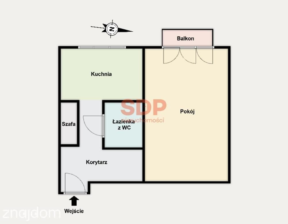 Kawalerka | Wynajem | Balkon - zdjęcie 11