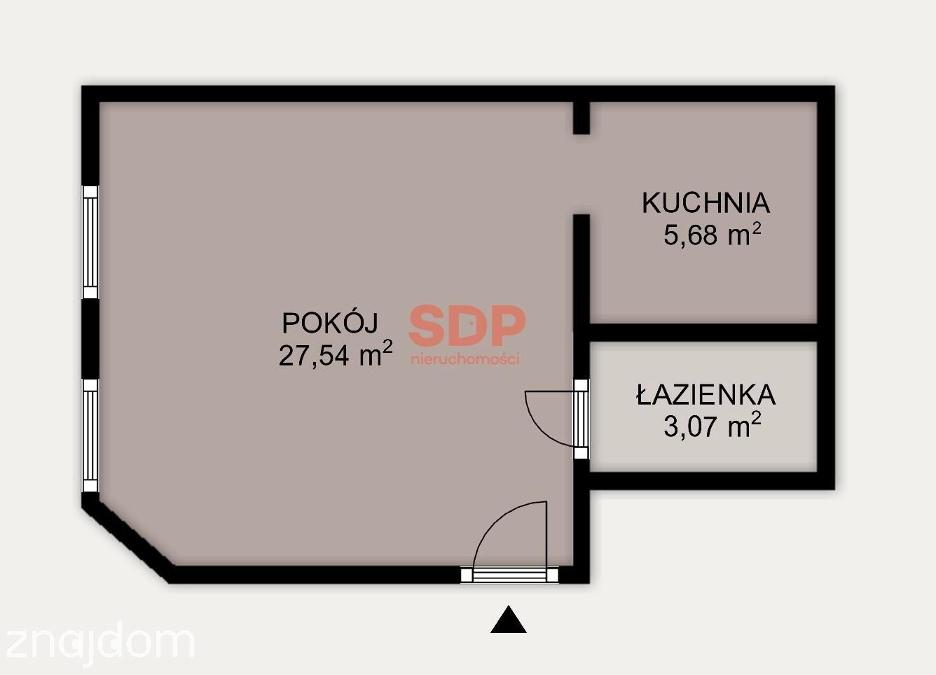 klimatyczna kawalerka w kamienicy | wysokie sufity | winda - zdjęcie 7