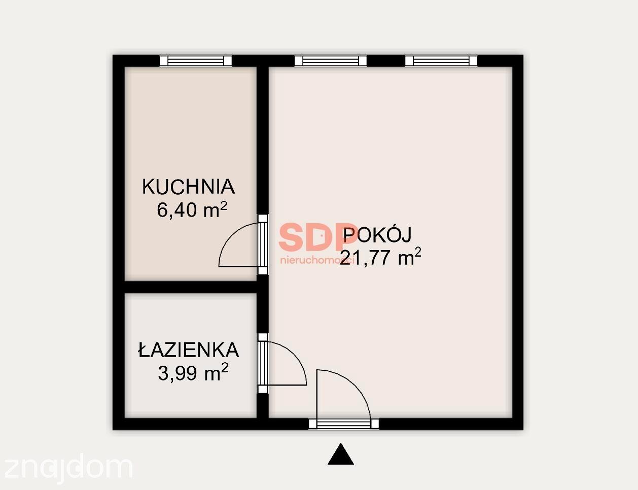 kawalerka z osobną kuchnią | wysokie sufity | winda | pierwszy najem - zdjęcie 7