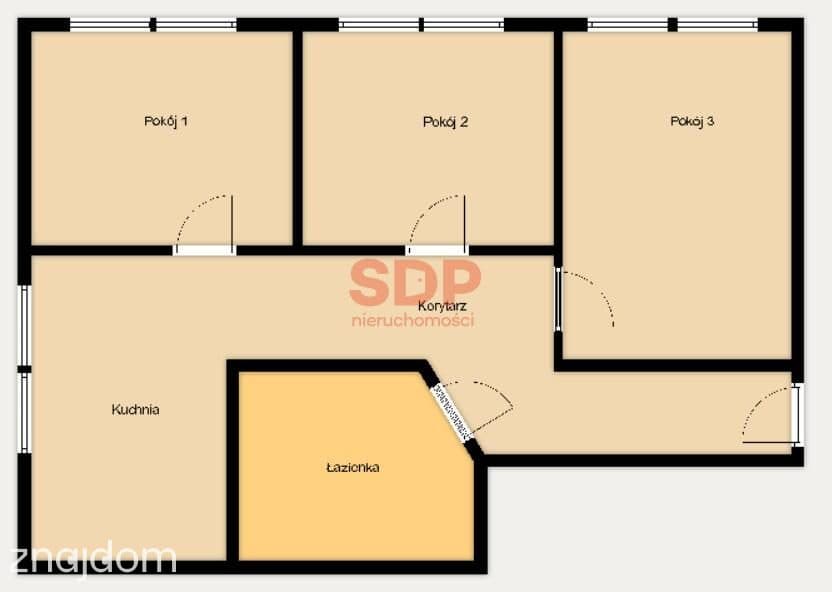 3 pokoje | Osobna kuchnia | Świetna lokalizacja - zdjęcie 10