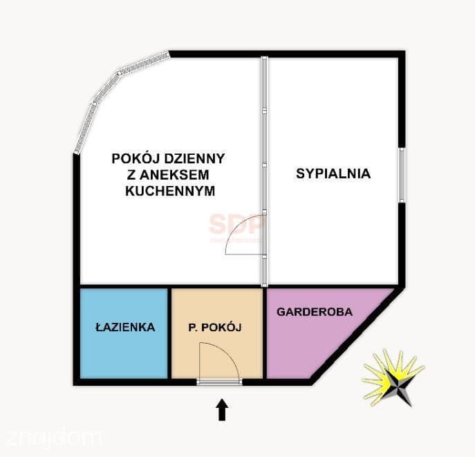 Apartament w sercu miasta | 59,1m2 | 2 pokoje - zdjęcie 7