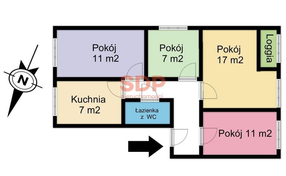 Okazja! 4 pokoje / pow. 70 m2 / blisko Rynku / inwestycja - zdjęcie 5