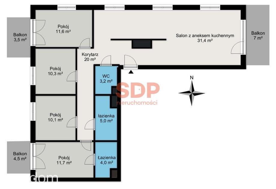 5 - pokojowy apartament blisko rzeki i zieleni - zdjęcie 2