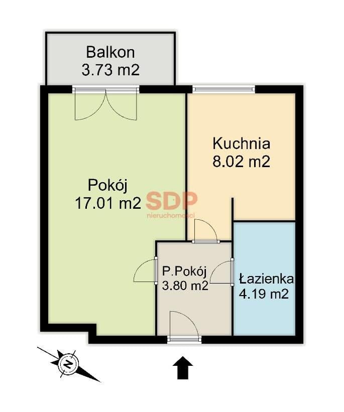 Grabiszyn/umeblowana kawalerka/z balkonem/miejscem postojowym - zdjęcie 11