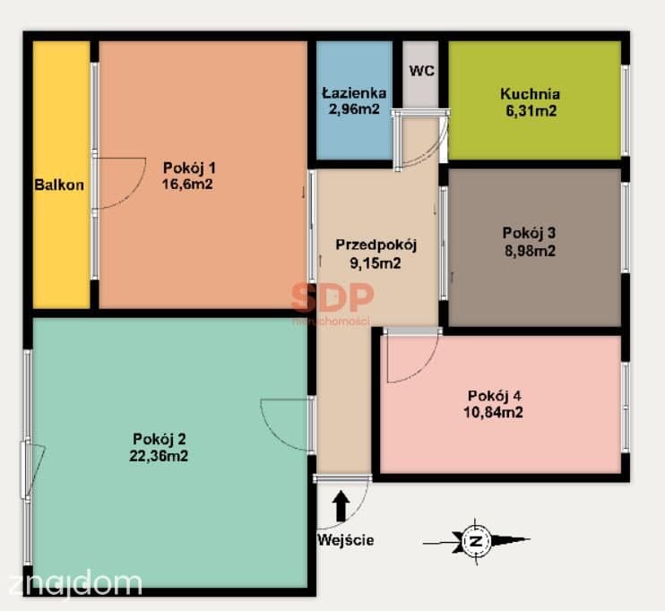 4 rozkładowe pokoje na Retkini - zdjęcie 13