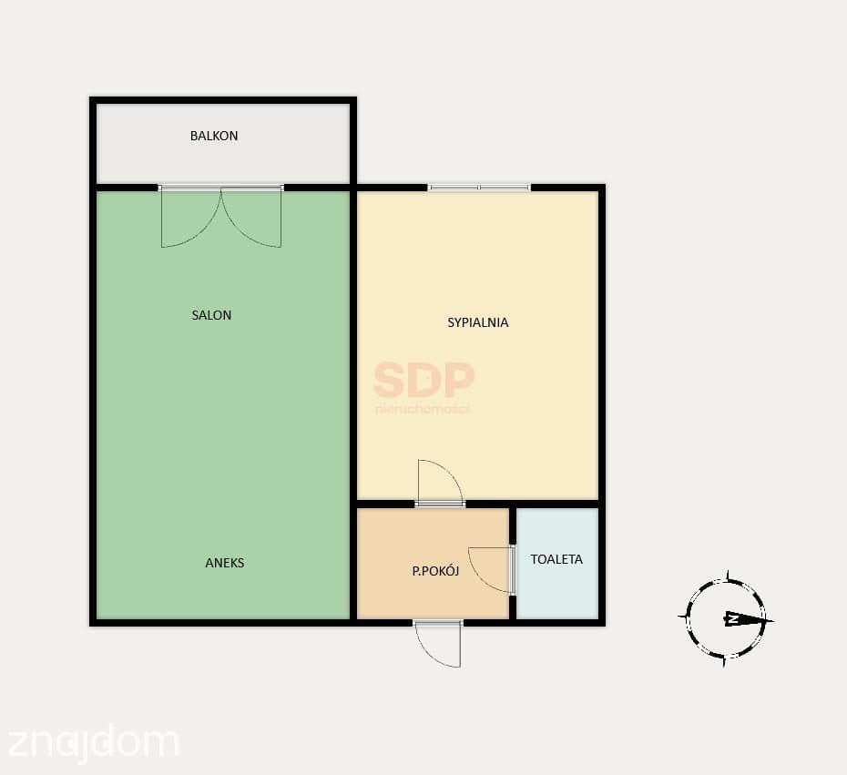 Stare Miasto Mieszczańska 42m2 2pok garaż internet - zdjęcie 15
