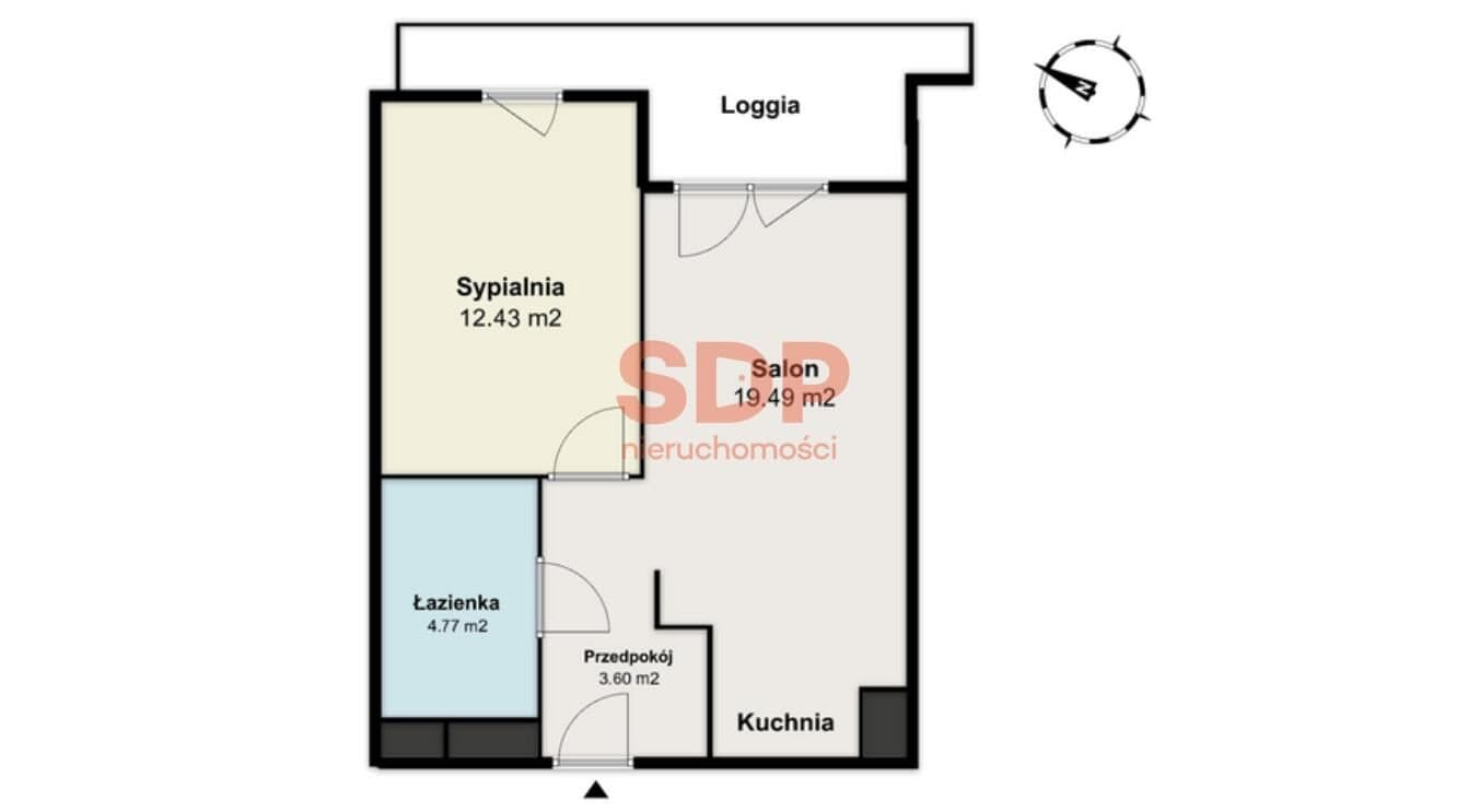 Bulwary Praskie | 2 pokoje | loggia| garaż - zdjęcie 4