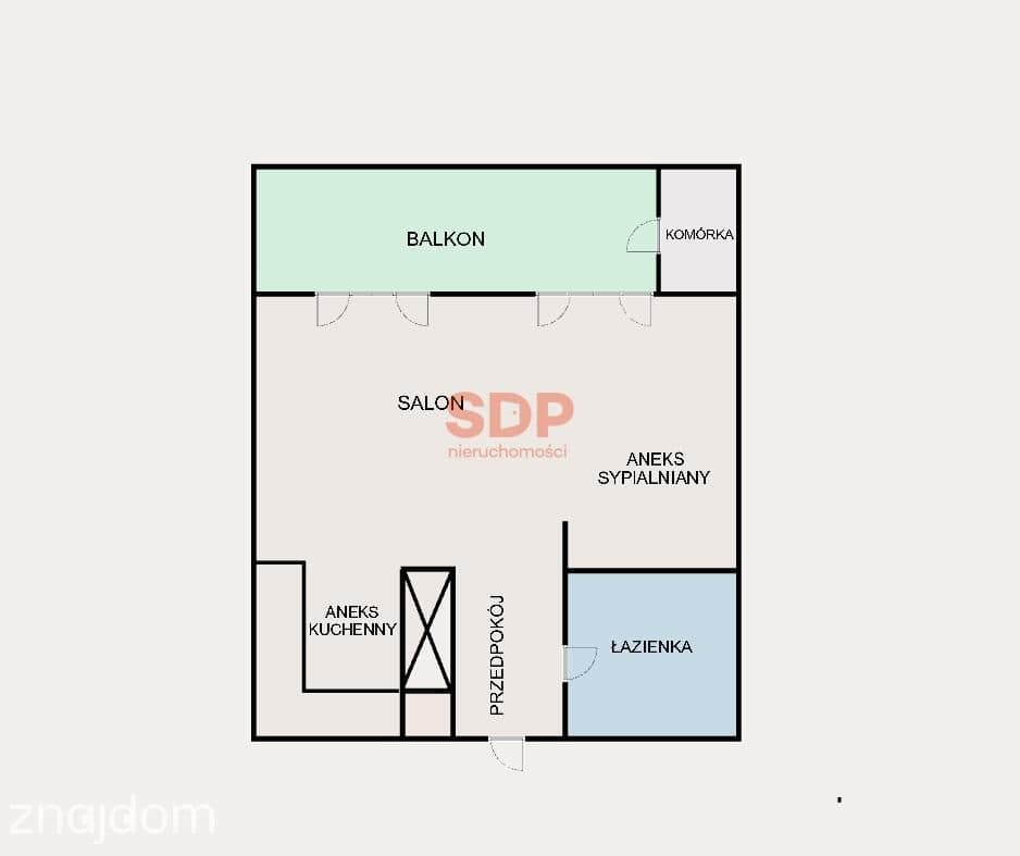 Słoneczny apartament z balkonem w Centrum przy Al. Armii Krajowej - zdjęcie 3