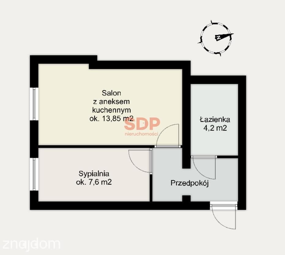 Wyjątkowa inwestycja| 2 pokoje| Stare Miasto | media miejskie! - zdjęcie 5