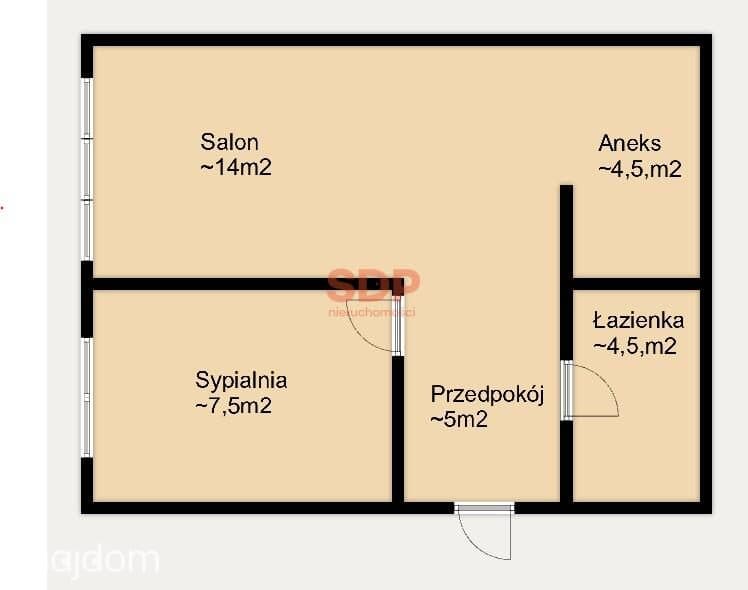 2-pokojowe mieszkanie do remontu na Kuźnikach - zdjęcie 7