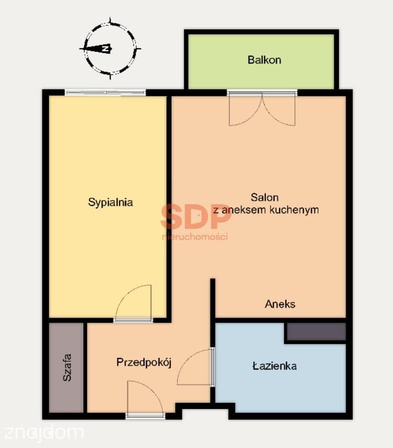 2 pokoje | 42,26 m2 | Lipa Piotrowska | Zielone otoczenie - zdjęcie 5