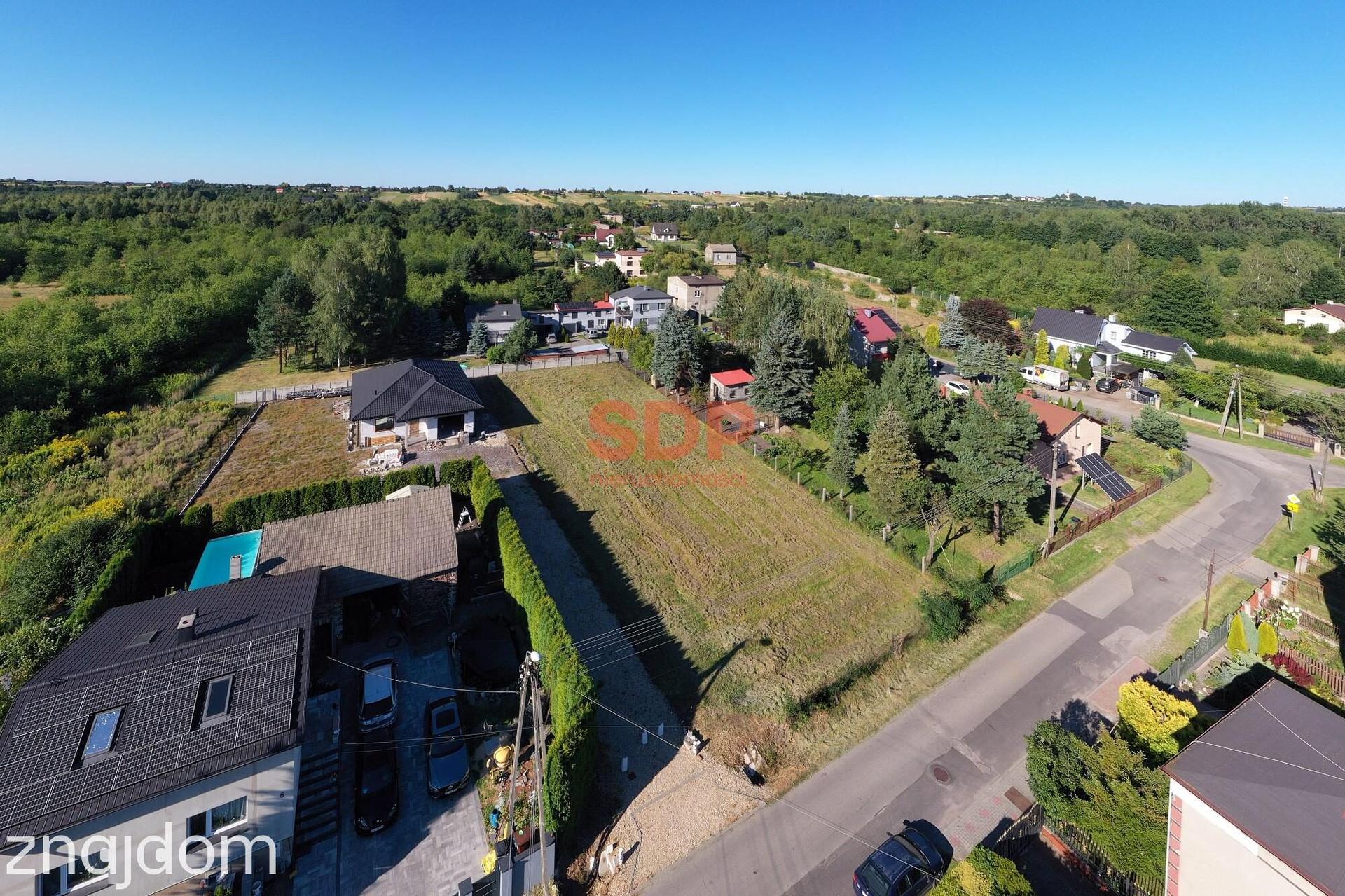 Działka budowlana 1271m2 Ossy (gm. Ożarowice) - zdjęcie 2