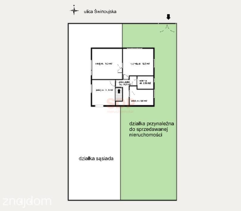 Piętro domu z ogrodem na Kuźnikach - zdjęcie 10