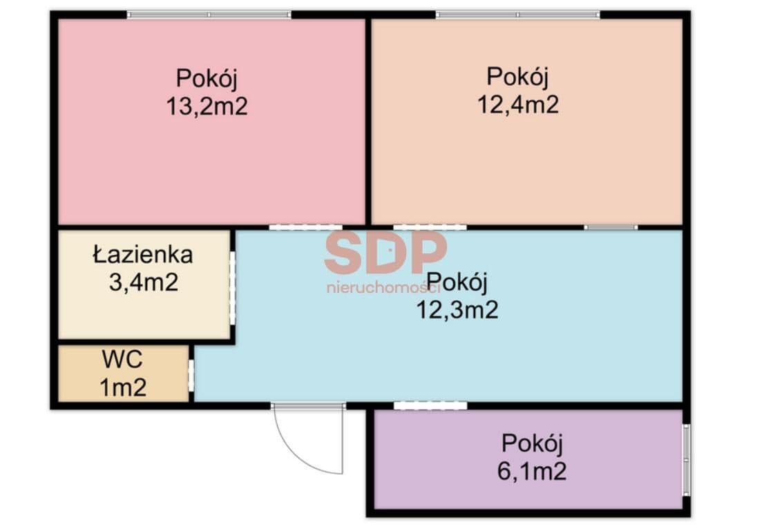 3 pokoje | Duży potencjał | Zielona okolica - zdjęcie 8