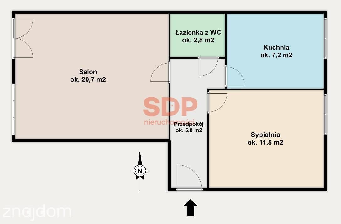 2 pok.| osob. kuchnia| po remoncie|U. Ekonomiczny|Negocjuj - zdjęcie 6