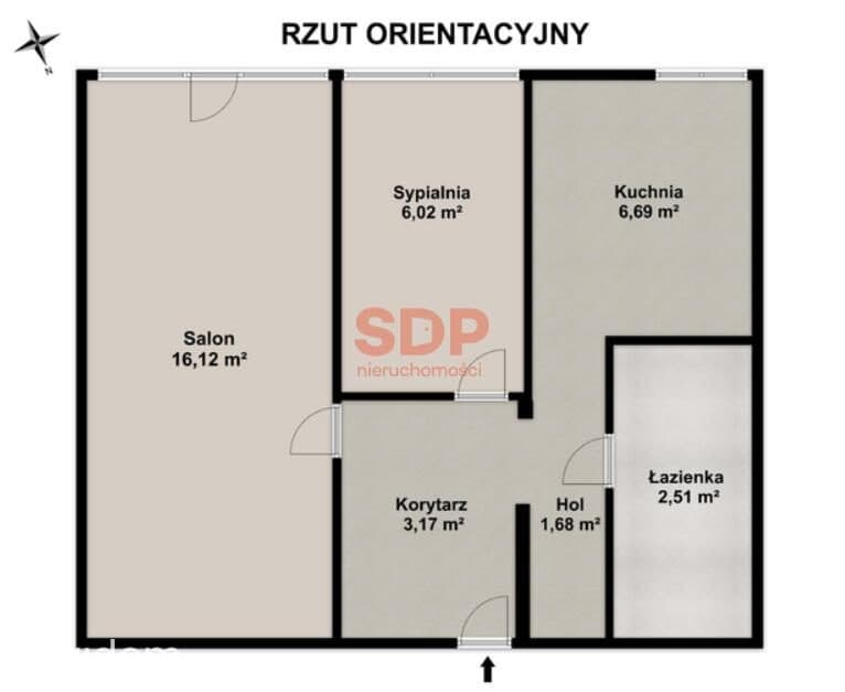 Mieszkanie z potencjałem na Muchoborze Wielkim - SPRZEDANE - zdjęcie 5