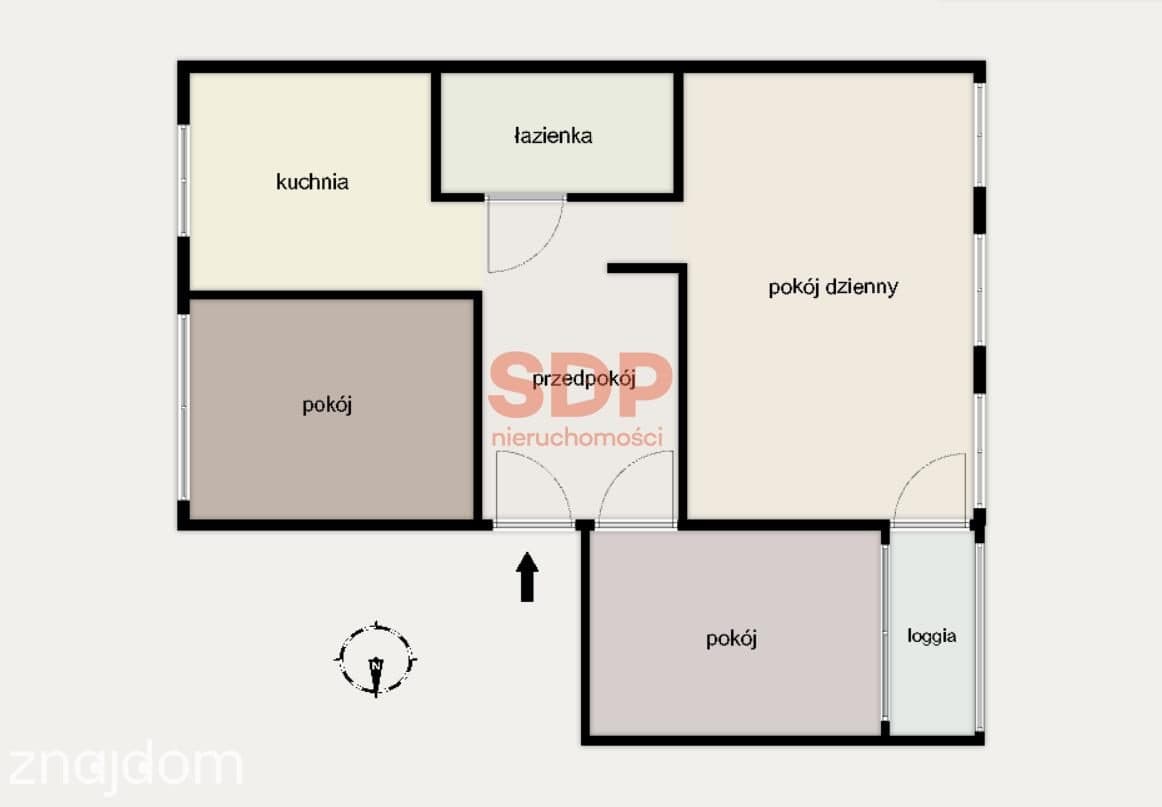 Komfortowe 3 pokoje dla pary, rodziny | Loggia | Parking za szlabanem - zdjęcie 2