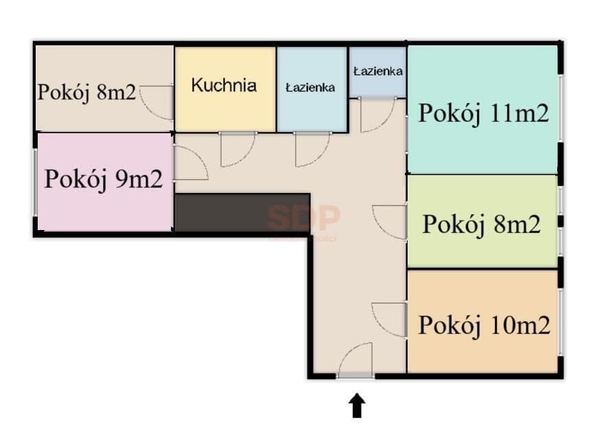 Mieszkanie idealne dla studentów w samym centrum - zdjęcie 2