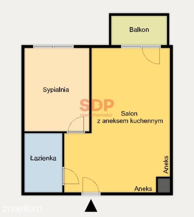 2 pokoje | 36 m2 | Mieszkanie z charakterem - zdjęcie 7