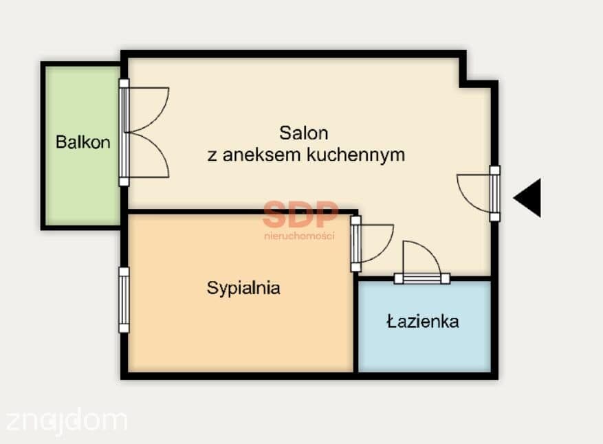 33 m2 | 2 pokoje | Nowoczesny apartament | Nad Oławką - zdjęcie 5