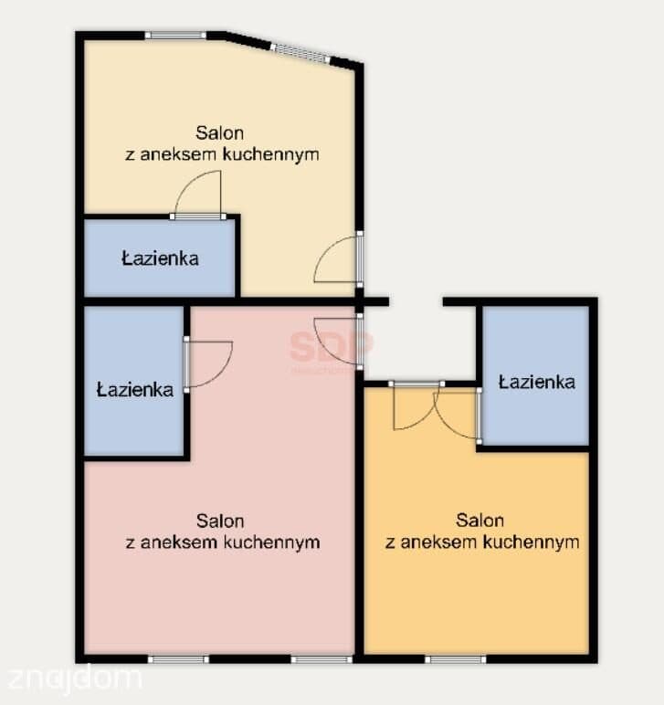 3 mieszkania inwestycyjne w pakiecie | Wrocław - zdjęcie 6