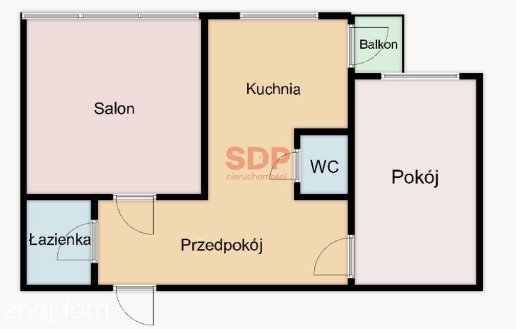 Dwa pokoje przy Stawie Pilczyckim, winda z poziomu zero. - zdjęcie 13