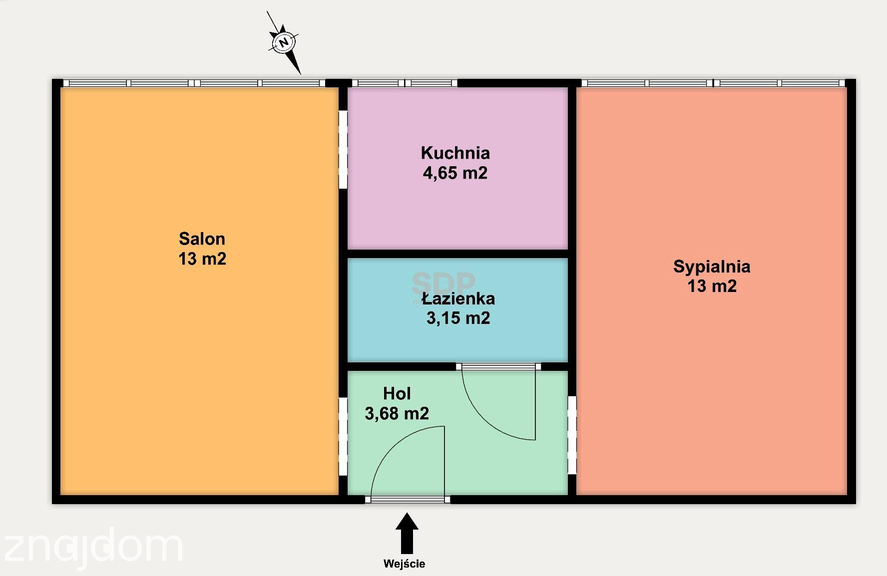 NIEAKTUALNE | 2 pokoje na wysokim parterze | 37,5 m2 - zdjęcie 13