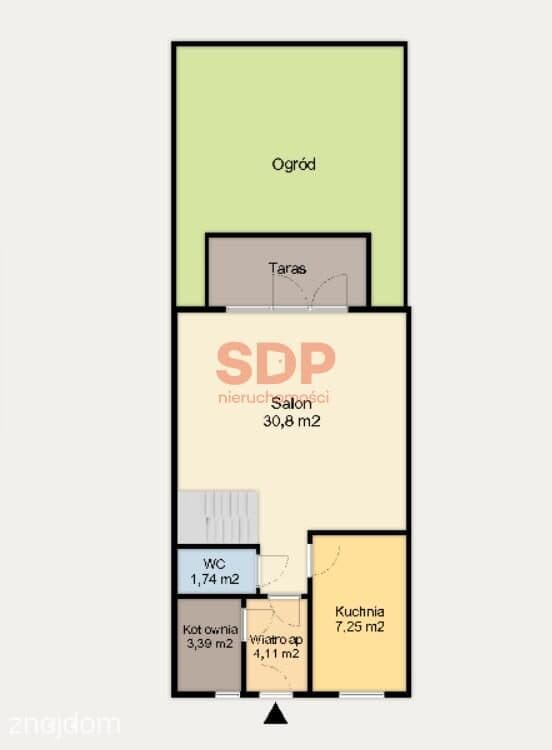 4 pokoje | 99,09 m2 | Ogród | Własny ogród, miasto obok - zdjęcie 9