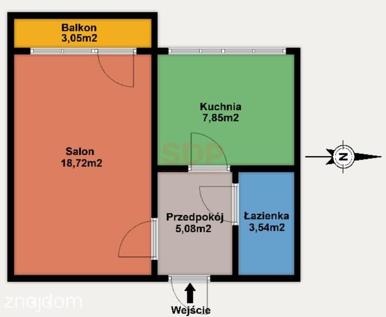 Duża kawalerka przy Lasku Widzewskim - zdjęcie 12